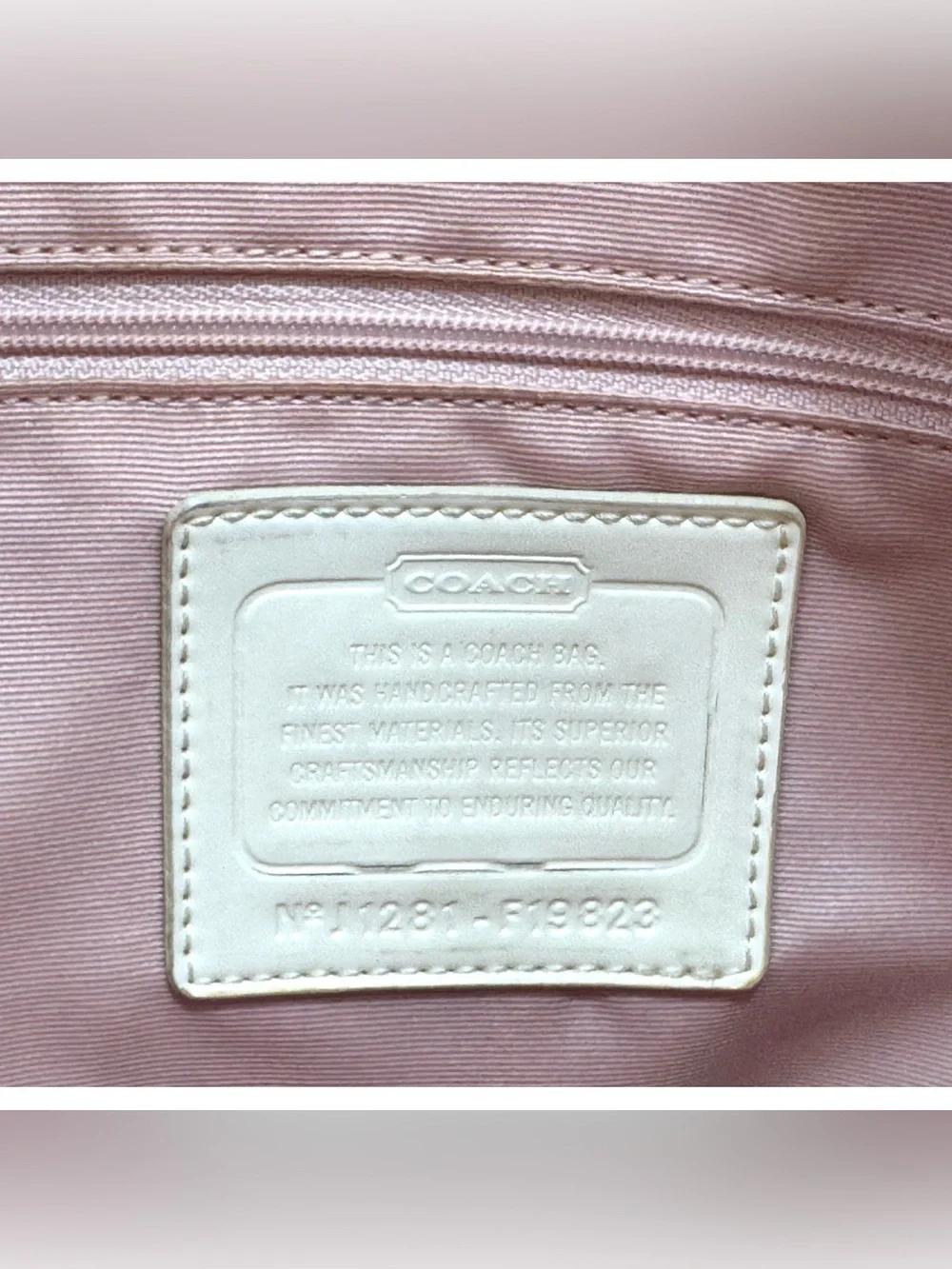 COACH Peyton Signature F19823 Convertible Hobo Shoulder/Crossbody Bag